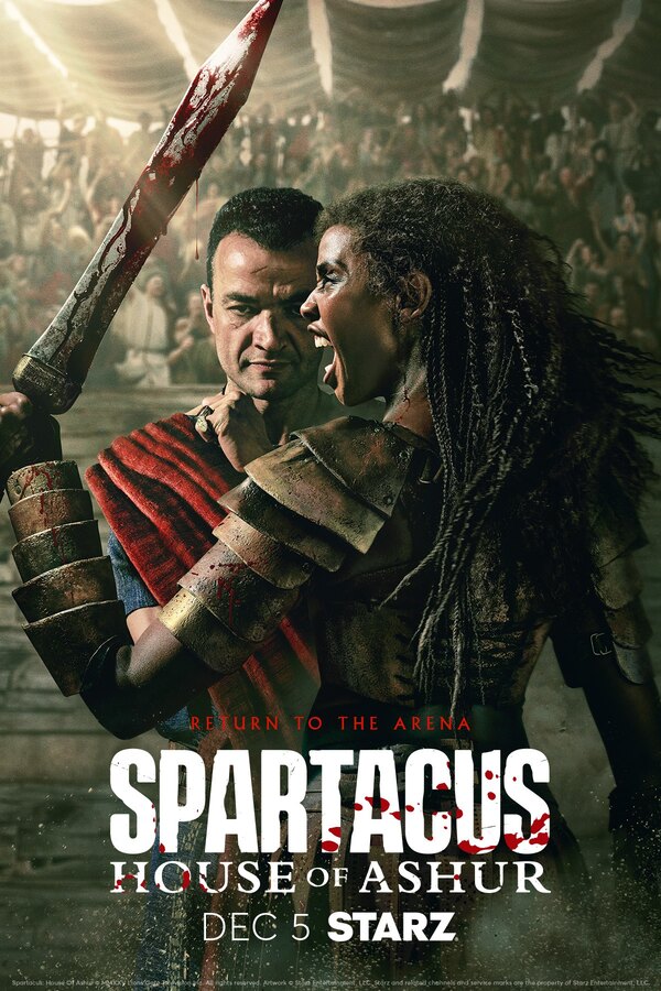 Luis Gustems — doblaje en Spartacus: House of Ashur